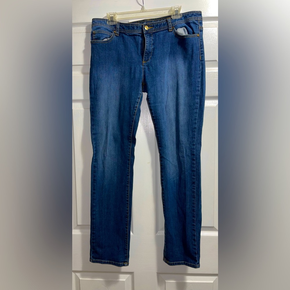MK straight leg jeans